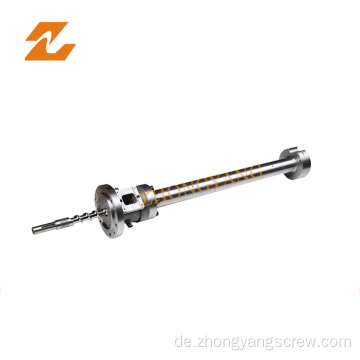 Bimetall-Einschnecken-Extrusionsschnecke und -Zylinder Bimetall-PTA-Schnecken und -Zylinder